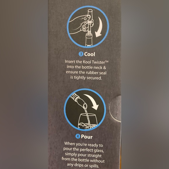 Kool Twister Wine Chiller - NIB - Picture 6 of 6